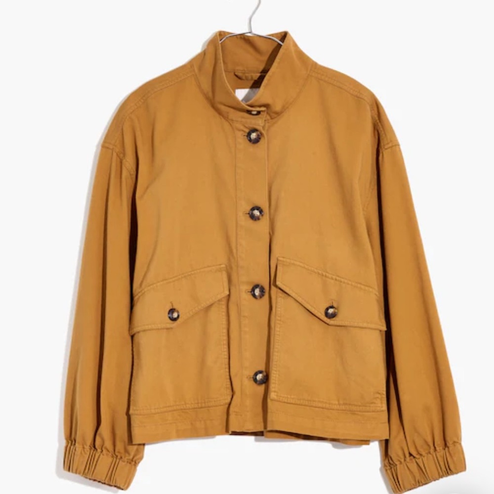 Madewell Golden Cropped Jacket - Small